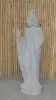 Product image 3 of the product “Standing Buddha with floral carving, Abudaya position. 48 x 34,5 x 151,5 cm. Natural stone (river stone), stonemasonry ”
